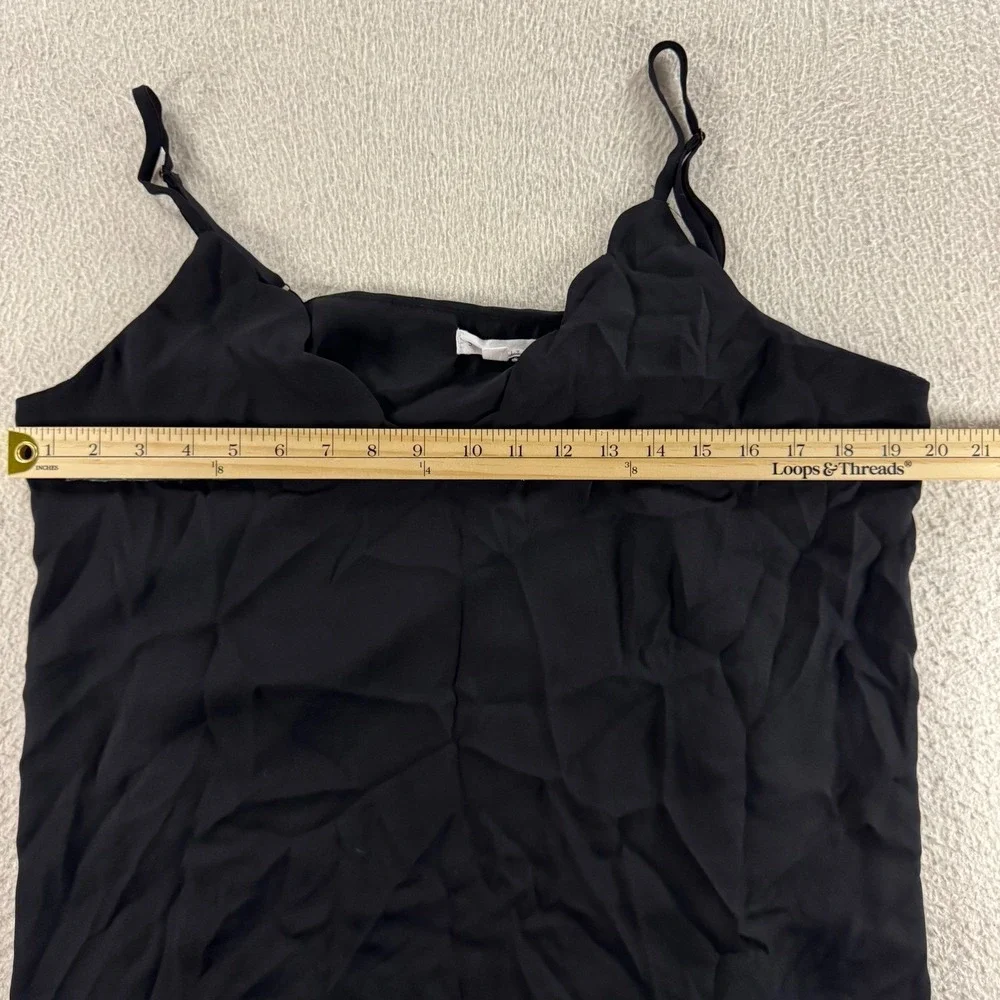 BP Camisole Top Womens XL Black Excellent V-Neck Adjustable Spaghetti Strap Tank